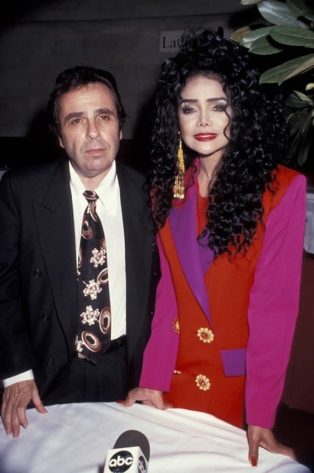 A picture of La Toya Jackson with her ex-husband, late Jack Gordon.